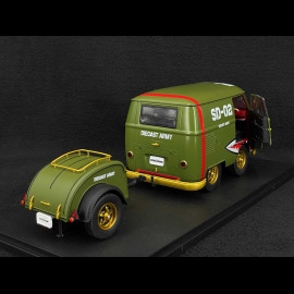 Volkswagen Bulli T1 Kool Kombi Army Fighter 1950 Grün 1/18 Solido S1810901