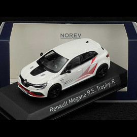 Renault Megane RS Trophy-R Record Nürburgring 2019 Weiß 1/43 Norev 517752