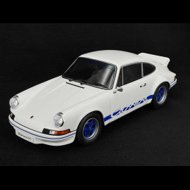 Porsche 911 Carrera RS 2.7 1973 Weiß / Blaue Streifen 1/12 GT Spirit GT921