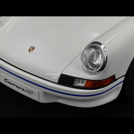 Porsche 911 Carrera RS 2.7 1973 Weiß / Blaue Streifen 1/12 GT Spirit GT921