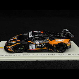 Lamborghini Huracan GT3 Evo n° 6 11th 24h Spa 2022 1/43 Spark SB505