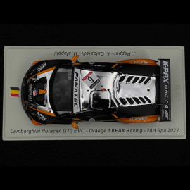 Lamborghini Huracan GT3 Evo n° 6 11th 24h Spa 2022 1/43 Spark SB505