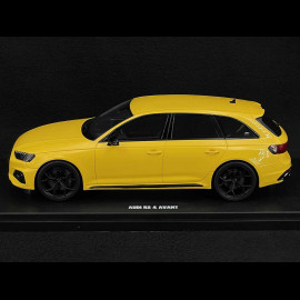 Audi RS4 25th Anniversary 2024 Imola Yellow 1/18 GT Spirit GT935