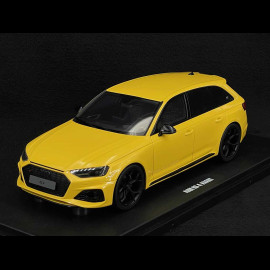 Audi RS4 25th Anniversary 2024 Imola Yellow 1/18 GT Spirit GT935