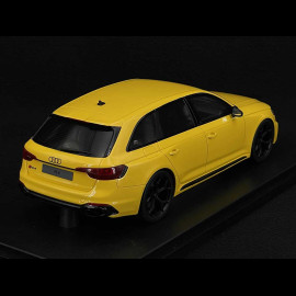 Audi RS4 25th Anniversary 2024 Imola Yellow 1/18 GT Spirit GT935