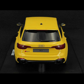 Audi RS4 25th Anniversary 2024 Imola Yellow 1/18 GT Spirit GT935