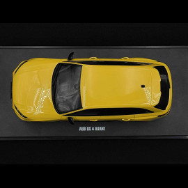 Audi RS4 25th Anniversary 2024 Imola Yellow 1/18 GT Spirit GT935