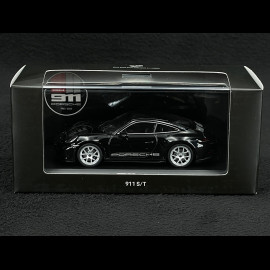 Porsche 911 S/T Type 992 2023 Schwarz 1/43 Spark WAP0203110R0ST