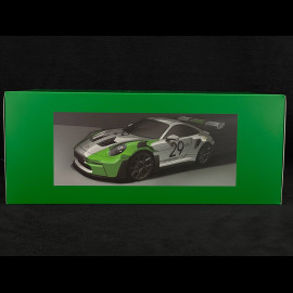 Porsche 911 GT3 RS Type 992 2024 Tribute to Jo Siffert Weiß / Grün 1/18 Spark WAP0215100SGT3