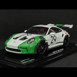 Porsche 911 GT3 RS Type 992 2024 Tribute to Jo Siffert Weiß / Grün 1/18 Spark WAP0215100SGT3