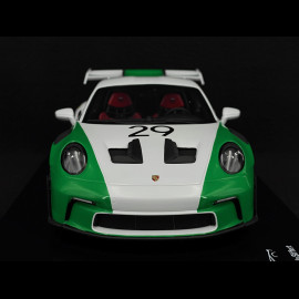 Porsche 911 GT3 RS Type 992 2024 Tribute to Jo Siffert Weiß / Grün 1/18 Spark WAP0215100SGT3