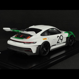 Porsche 911 GT3 RS Type 992 2024 Tribute to Jo Siffert Weiß / Grün 1/18 Spark WAP0215100SGT3