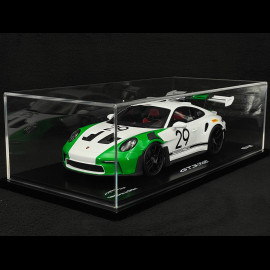 Porsche 911 GT3 RS Type 992 2024 Tribute to Jo Siffert Weiß / Grün 1/18 Spark WAP0215100SGT3