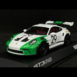 Porsche 911 GT3 RS Type 992 2024 Tribute to Jo Siffert Weiß / Grün 1/43 Spark WAP0205100SGT3