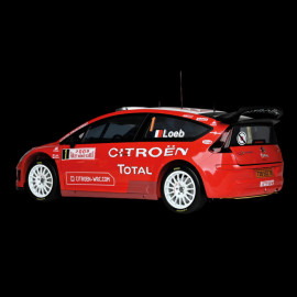 Citroën ASSEMBLED Kit C4 WRC Winner Rallye Monte-Carlo 2008 Loeb 1/8 Models