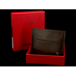 Ferrari Card Holder Tod's Brown Leather L2758