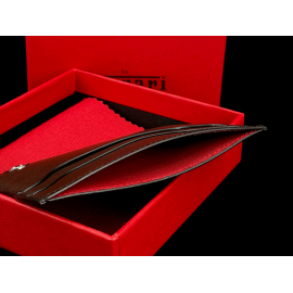 Ferrari Card Holder Tod's Brown Leather L2758