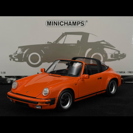 Porsche 911 Carrera 3.2 Targa 1983 Orange 1/18 Minichamps 100063064