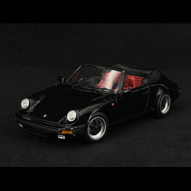 Porsche 911 Carrera 3.2 Cabriolet 1983 Schwarz 1/18 Minichamps 100063035