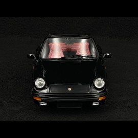 Porsche 911 Carrera 3.2 Cabriolet 1983 Black 1/18 Minichamps 100063035