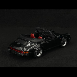 Porsche 911 Carrera 3.2 Cabriolet 1983 Black 1/18 Minichamps 100063035