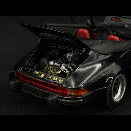 Porsche 911 Carrera 3.2 Cabriolet 1983 Black 1/18 Minichamps 100063035