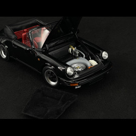 Porsche 911 Carrera 3.2 Cabriolet 1983 Black 1/18 Minichamps 100063035