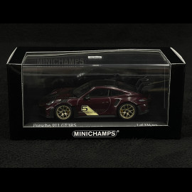 Porsche 911 GT3 RS Typ 992 2023 Amethyst Metallic 1/43 Minichamps 410062112