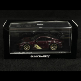 Porsche 911 GT3 RS Type 992 2023 Amethyst Metallic 1/43 Minichamps 410062112