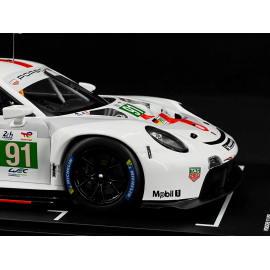 Porsche 911 RSR Type 991 n° 91 Sieger 24h Le Mans 2022 1/18 Ixo LEGT18-23027