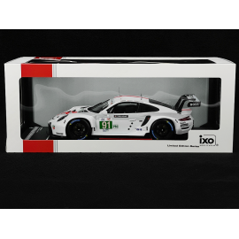 Porsche 911 RSR Type 991 n° 91 Sieger 24h Le Mans 2022 1/18 Ixo LEGT18-23027