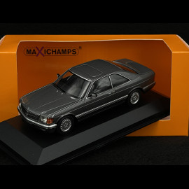 Mercedes-Benz 560 SEC C126 1980 Metallic Grau 1/43 Minichamps 940035122