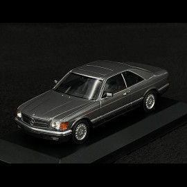 Mercedes-Benz 560 SEC C126 1980 Metallic Grau 1/43 Minichamps 940035122