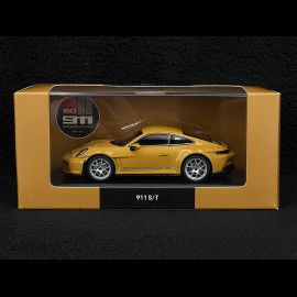 Porsche 911 S/T Type 992 2023 60 Jahre Bahamagelb 1/43 Spark WAP0203130R0ST