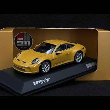 Porsche 911 Turbo S Coupé Sport Design Type 992 2021 Racing Yellow 1/18