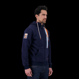 Gulf Jacke Racing Timeless History Marineblau GU251SSM03-100 - Herren