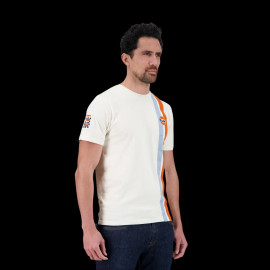 Gulf T-Shirt Racing Timeless History Beige GU251TSM03-003 - Herren