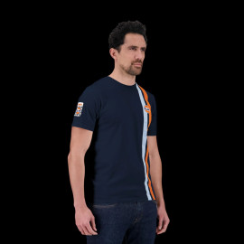 Gulf T-Shirt Racing Timeless History Marineblau GU251TSM03-100 - Herren