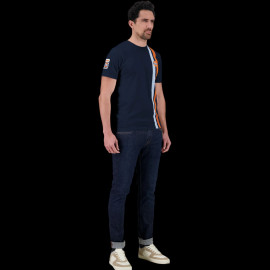 Gulf T-Shirt Racing Timeless History Navy Blue GU251TSM03-100 - men