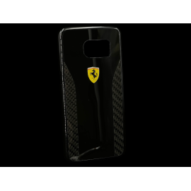 Ferrari Hard Case Low Cost Carbon Samsung Galaxy S7 F1 Team Leclerc / Hamilton Black L6171