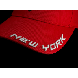 Ferrari Cap Günstige F1 Team Leclerc / Hamilton New York Rot 42854