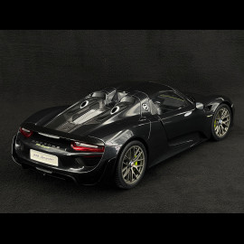 Porsche 918 Spyder Weissach Package 2013 Black 1/12 Autoart 12121