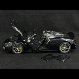 Porsche 918 Spyder Weissach Package 2013 Schwarz 1/12 Autoart 12121