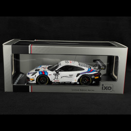 Porsche 911 GT3 R Typ 991 n° 22 24h Spa 2021 Martini Racing 1/18 Ixo Models LEGT18-23004