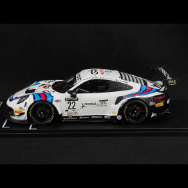 Porsche 911 GT3 R Typ 991 n° 22 24h Spa 2021 Martini Racing 1/18 Ixo Models LEGT18-23004