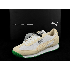 Porsche Schuhe 911 Easy Rider Puma Blanc Alpin / Vert 308649-02 - unisex