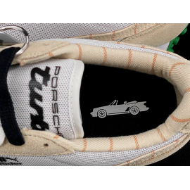 Porsche Schuhe 911 Easy Rider Puma Blanc Alpin / Vert 308649-02 - unisex