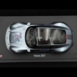 Rare Copy 001/500 Porsche Vision 357 2023 Concept Car 75 Years Silver 1/18 Spark WAP0210020S357