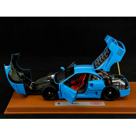 Ferrari F40 1988 Blau Azzurro 1/18 BBR Models x Kyosho BBRKS011