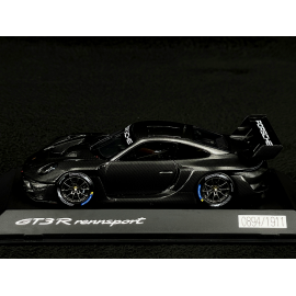 Porsche 911 GT3 R Rennsport Type 992 2024 Carbon Black 1/43 Spark WAP0205040SGTR